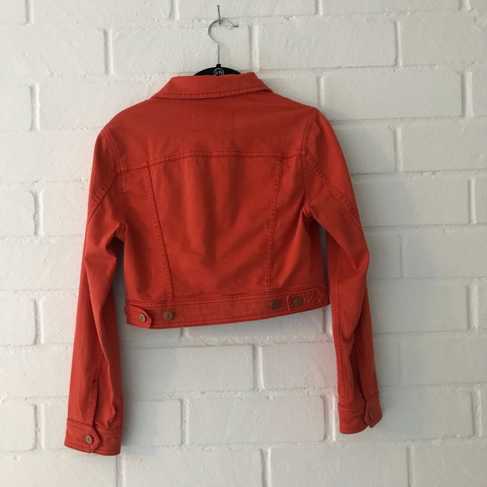 Pilcro and the Letterpress Orange Jacket size XS - Picture 3 of 6